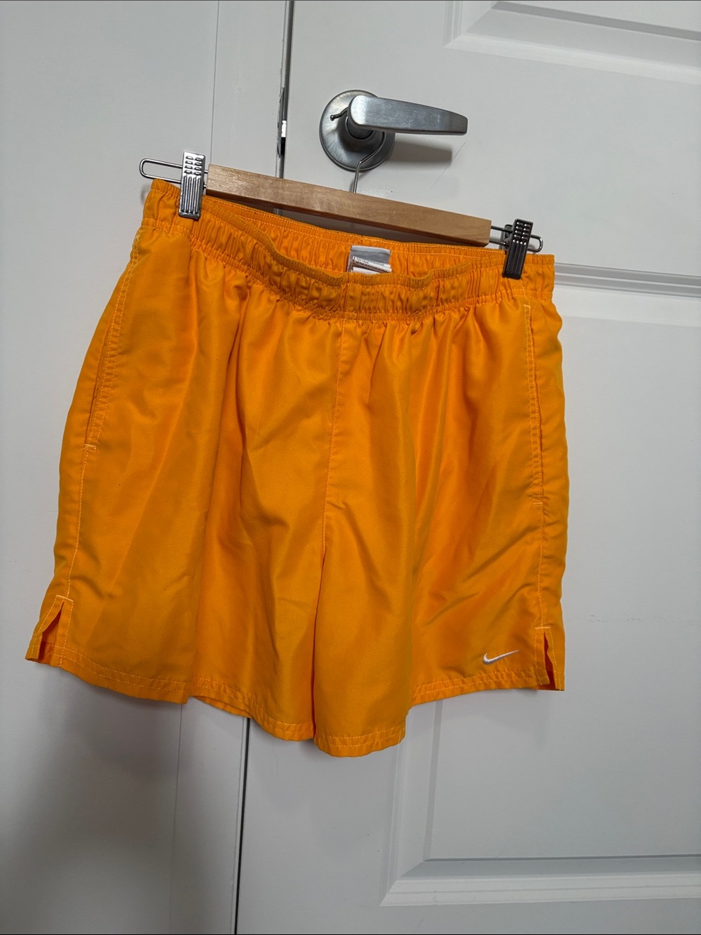 Nike Men’s Bright Orange Athletic Shorts